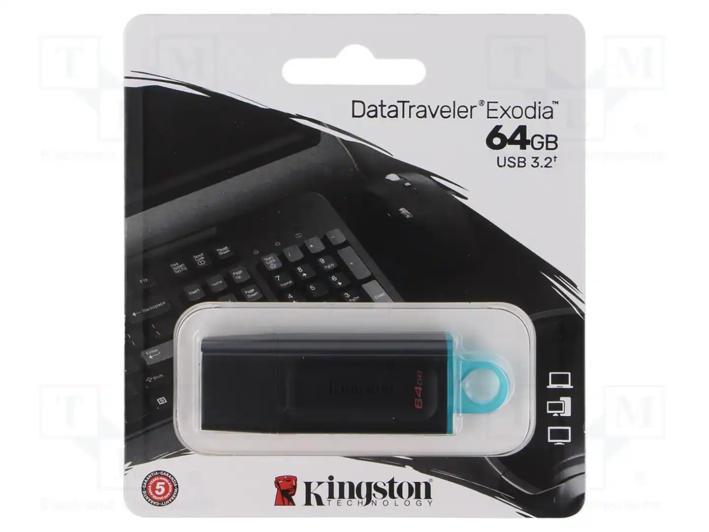 KINGSTON TECHNOLOGY DTX/64GB — Флеш-накопители