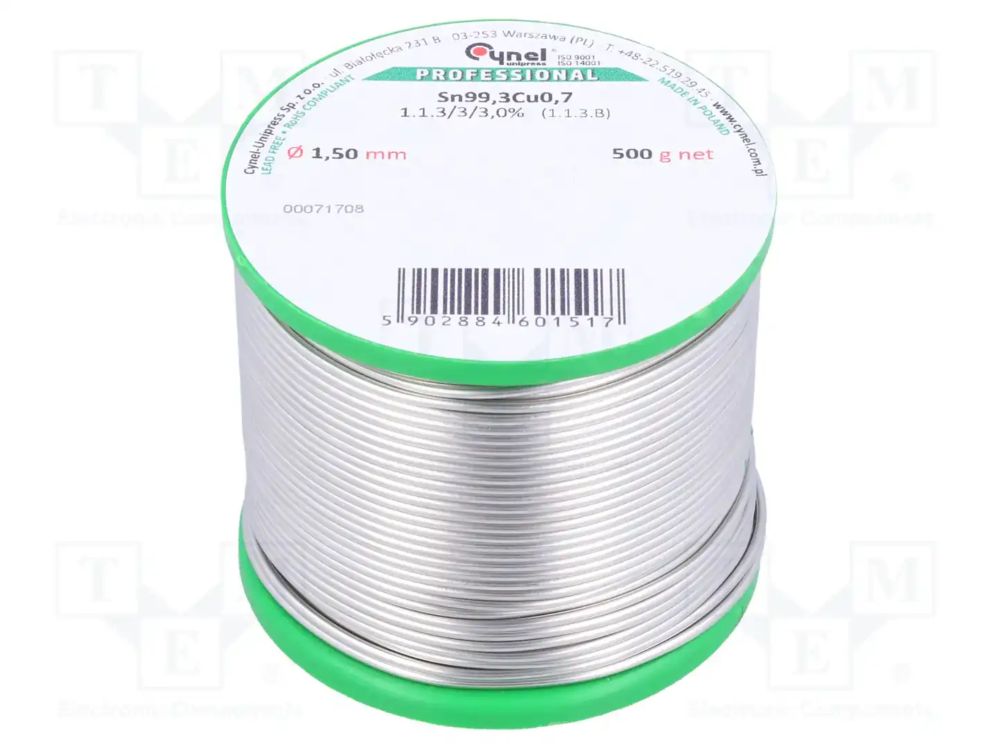 CYNEL SN99C-1.5/0.5 — Паяльные провода бессвинцовые