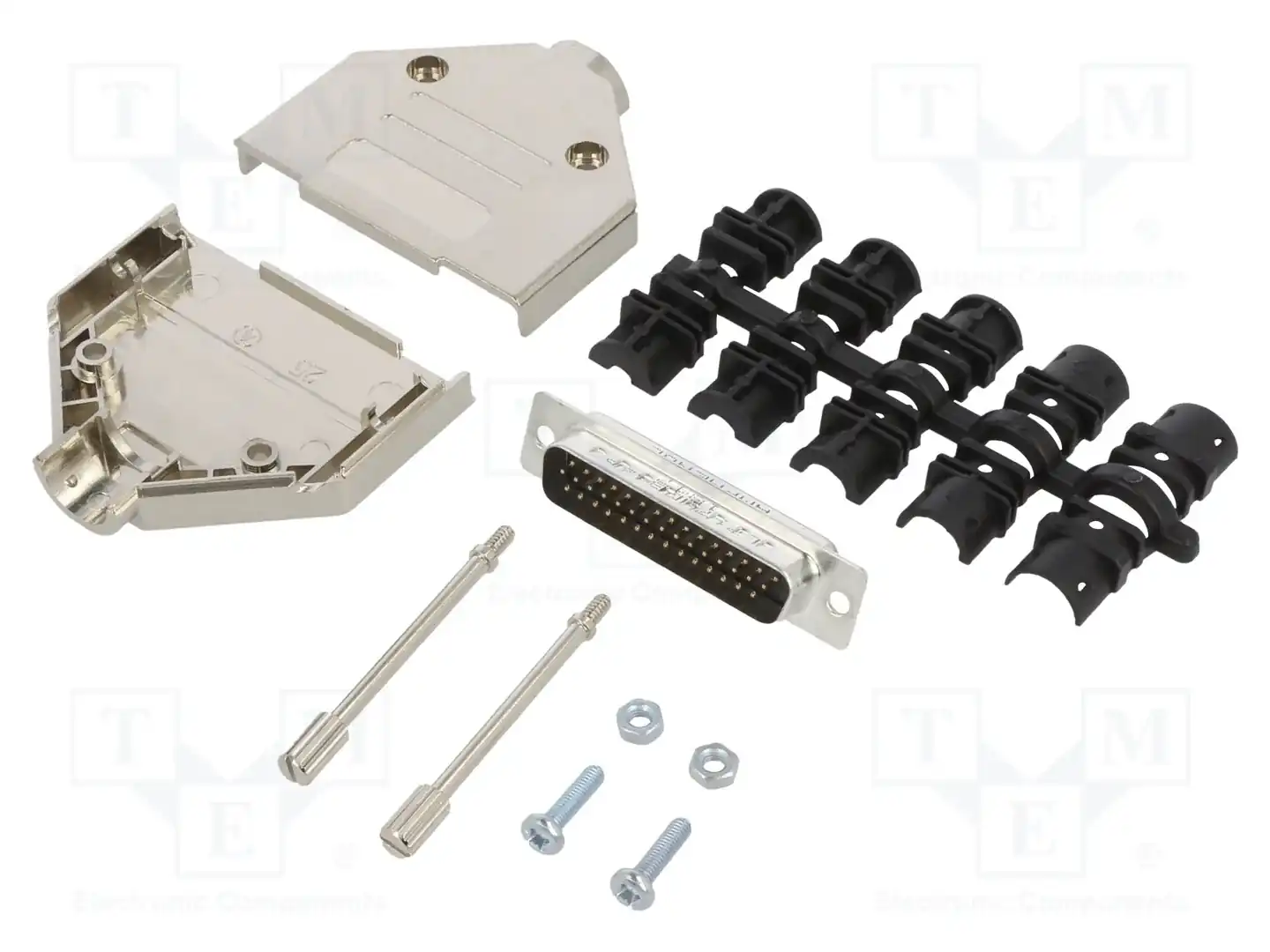 AMPHENOL COMMUNICATIONS SOLUTIONS L17DTPK-M-25+L717HDB44P — Комплектные штекеры D-Sub