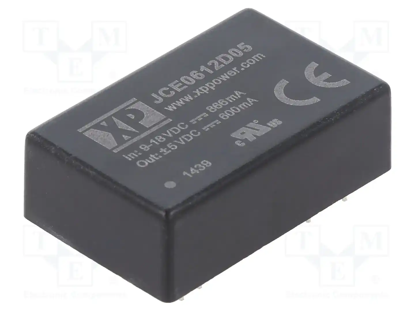 XP POWER JCE0612D05 — Преобразователи DC/DC