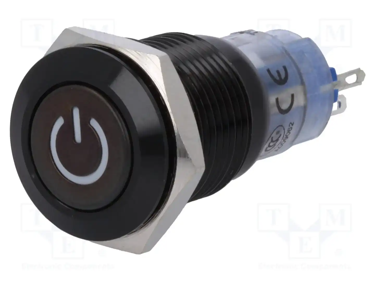 ONPOW LAS2GQF-11DT/B/12V/A — Переключатели кнопочные