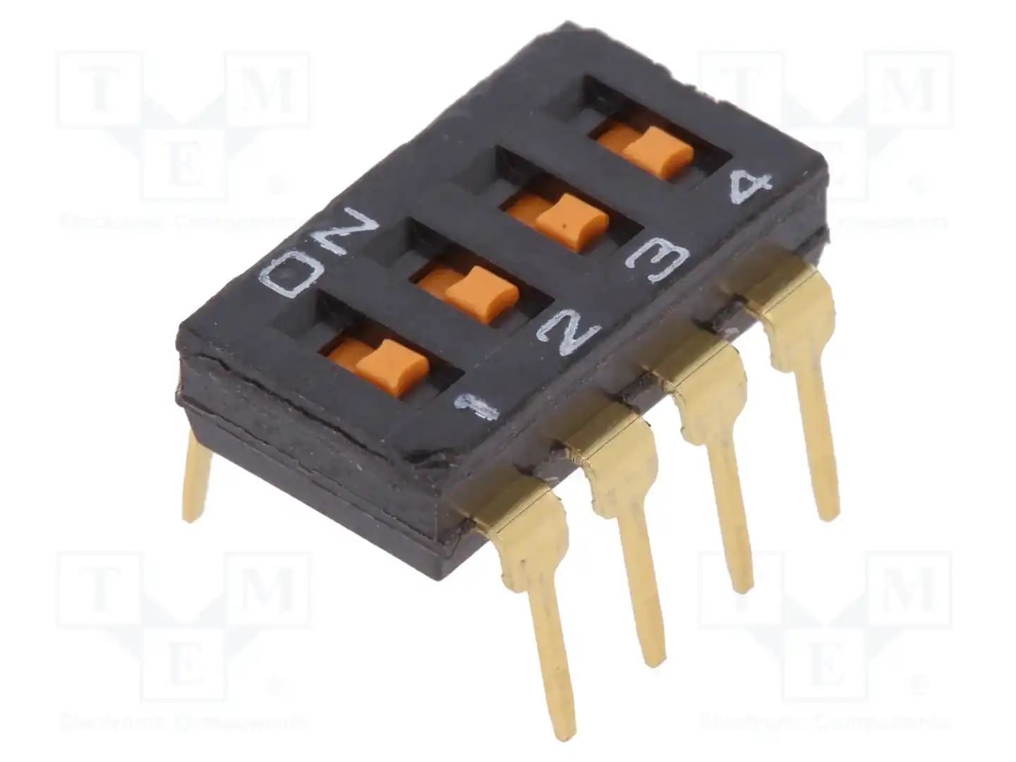 OMRON Electronic Components A6T-4101 — Переключатели типа Dip-Switch
