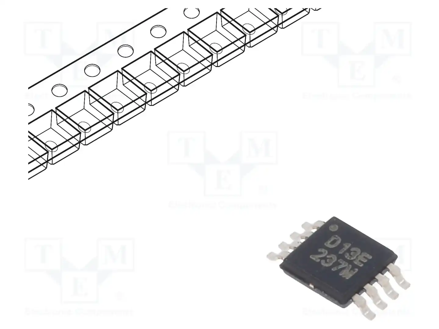 Texas Instruments DAC7513E/2K5 — Преобразователи D/A - микросхемы