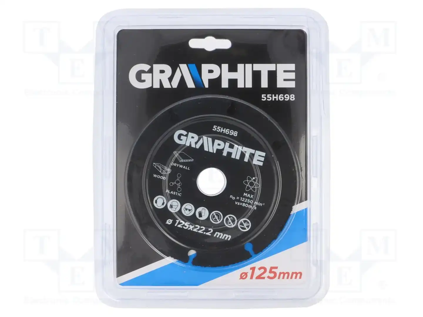 GRAPHITE 55H698 — Диски для резки и шлифовки