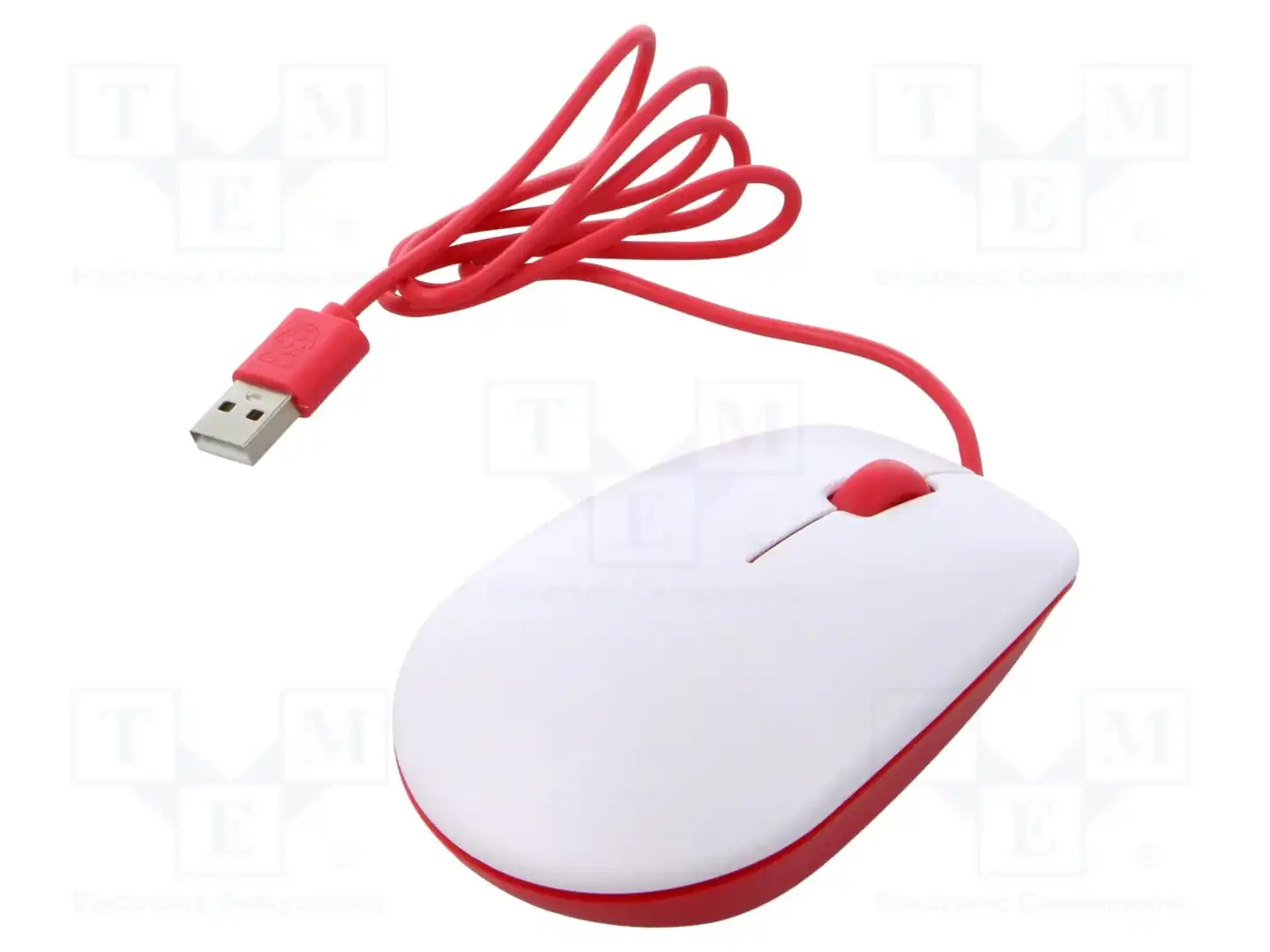 RASPBERRY PI RPI-MOUSE (RED/WHITE) — аксессуары