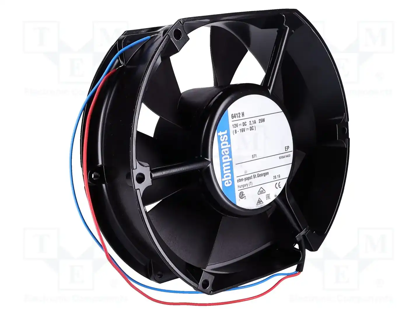 EBM-PAPST 6412H — Вентиляторы DC 12V