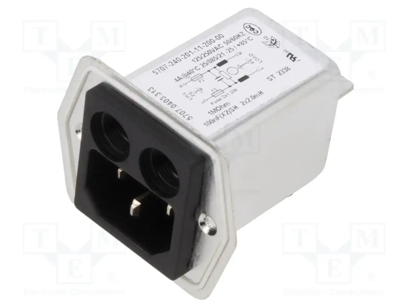 SCHURTER 5707.0403.313 — Разъемы IEC 60320