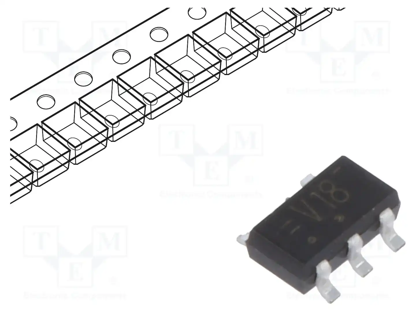 NEXPERIA 74LVC1G18GV,125 — Декодеры, мультиплексоры, переключатели