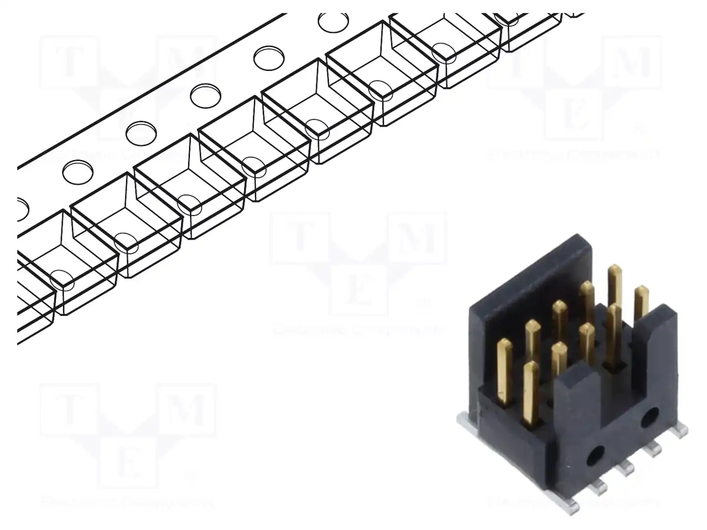 SAMTEC FTSH-105-01-L-DV-K-TR — Разъeмы пластина - пластина