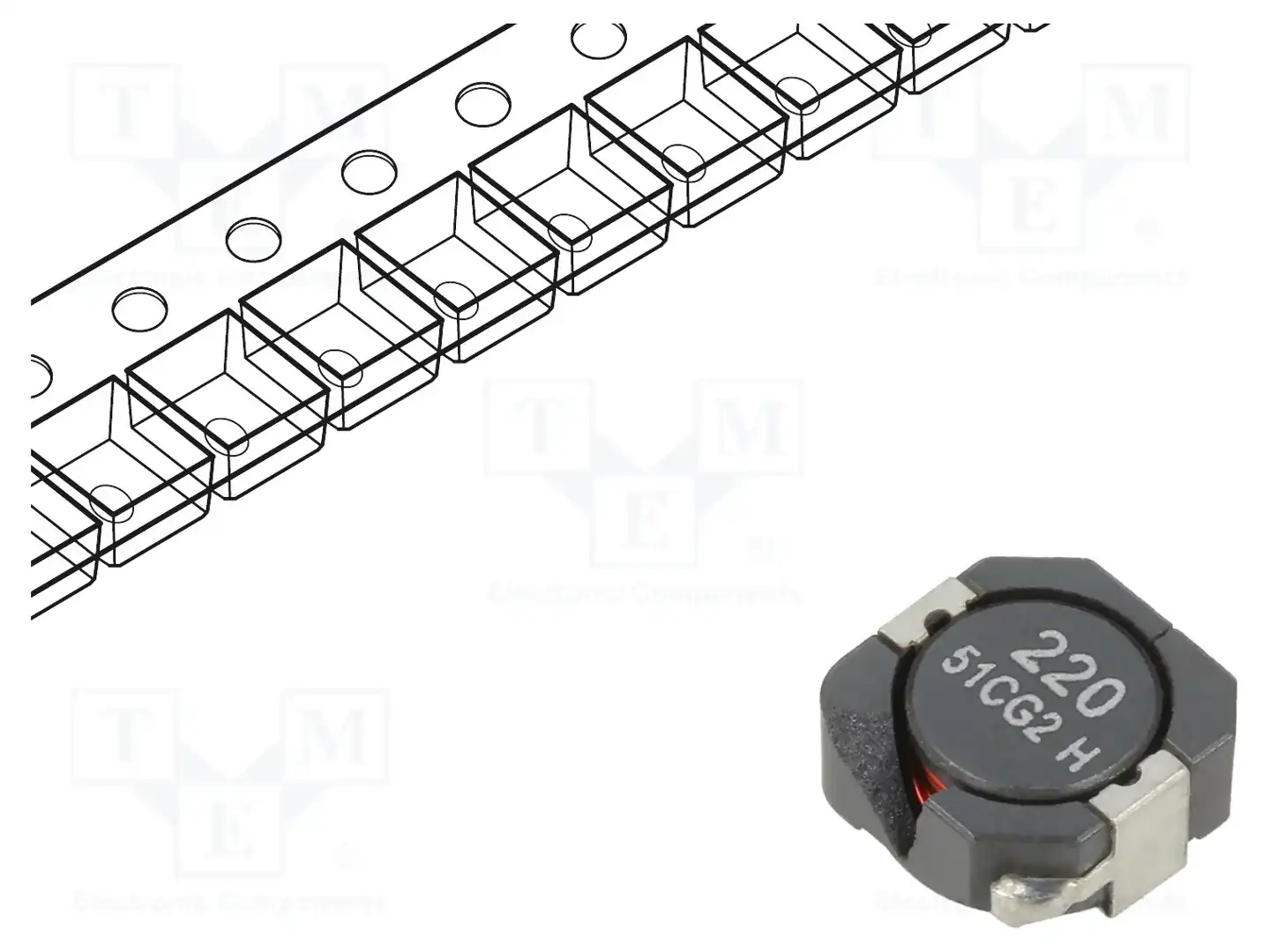 EATON ELECTRONICS DR1050-220-R — Дроссели