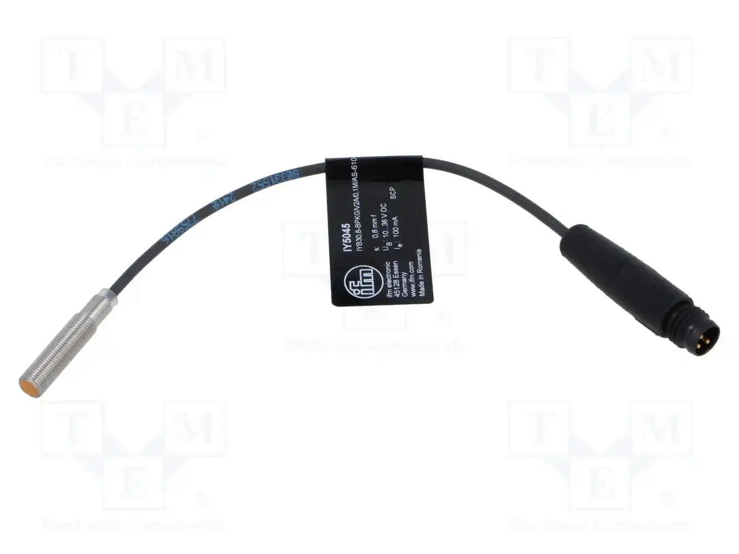 IFM ELECTRONIC IY5045 — Датчики индукционные цилиндрические DC