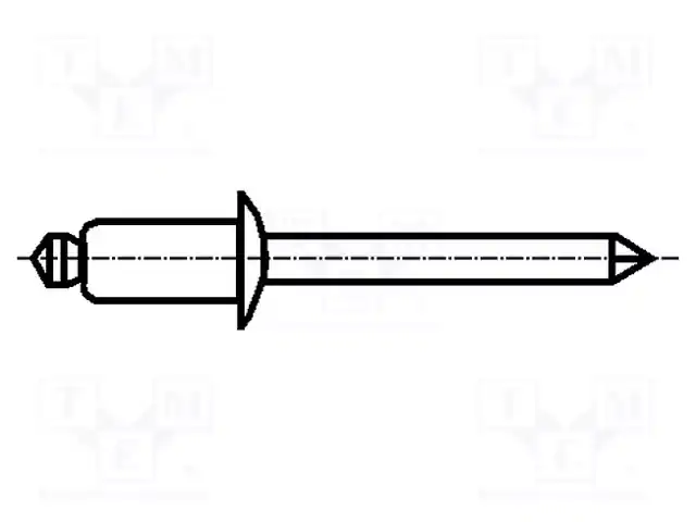 BOSSARD 1366408 — Металлические заклёпки
