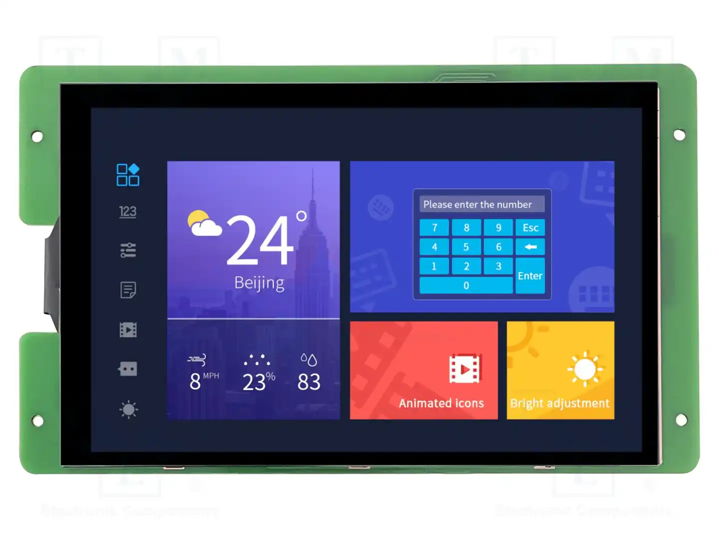 Dwin Technology DMG12800C070_03WTC — Интеллигентные дисплеи