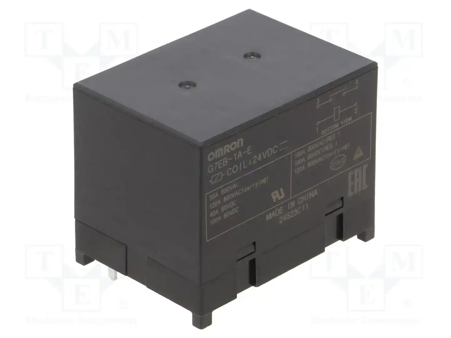 OMRON Electronic Components G7EB-1A-E DC24 — Реле электромагн. миниатюрные