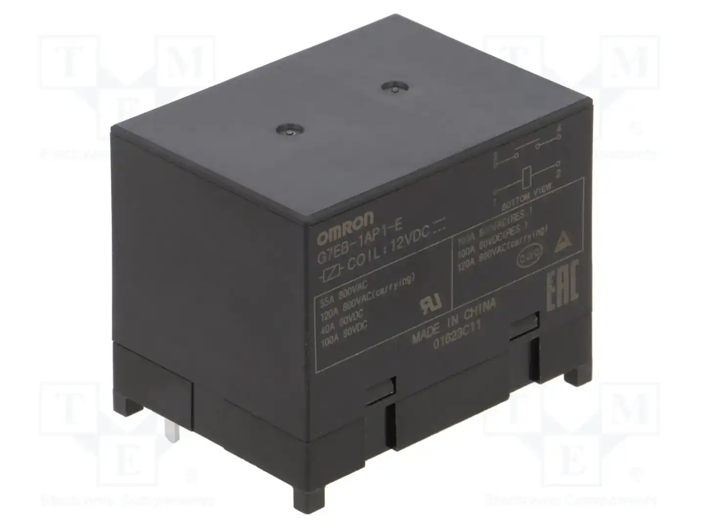 OMRON Electronic Components G7EB-1AP1-E DC12 — Реле электромагн. миниатюрные