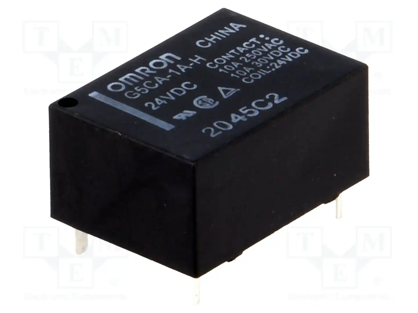 OMRON Electronic Components G5CA-1A-H 24VDC — Реле электромагн. миниатюрные