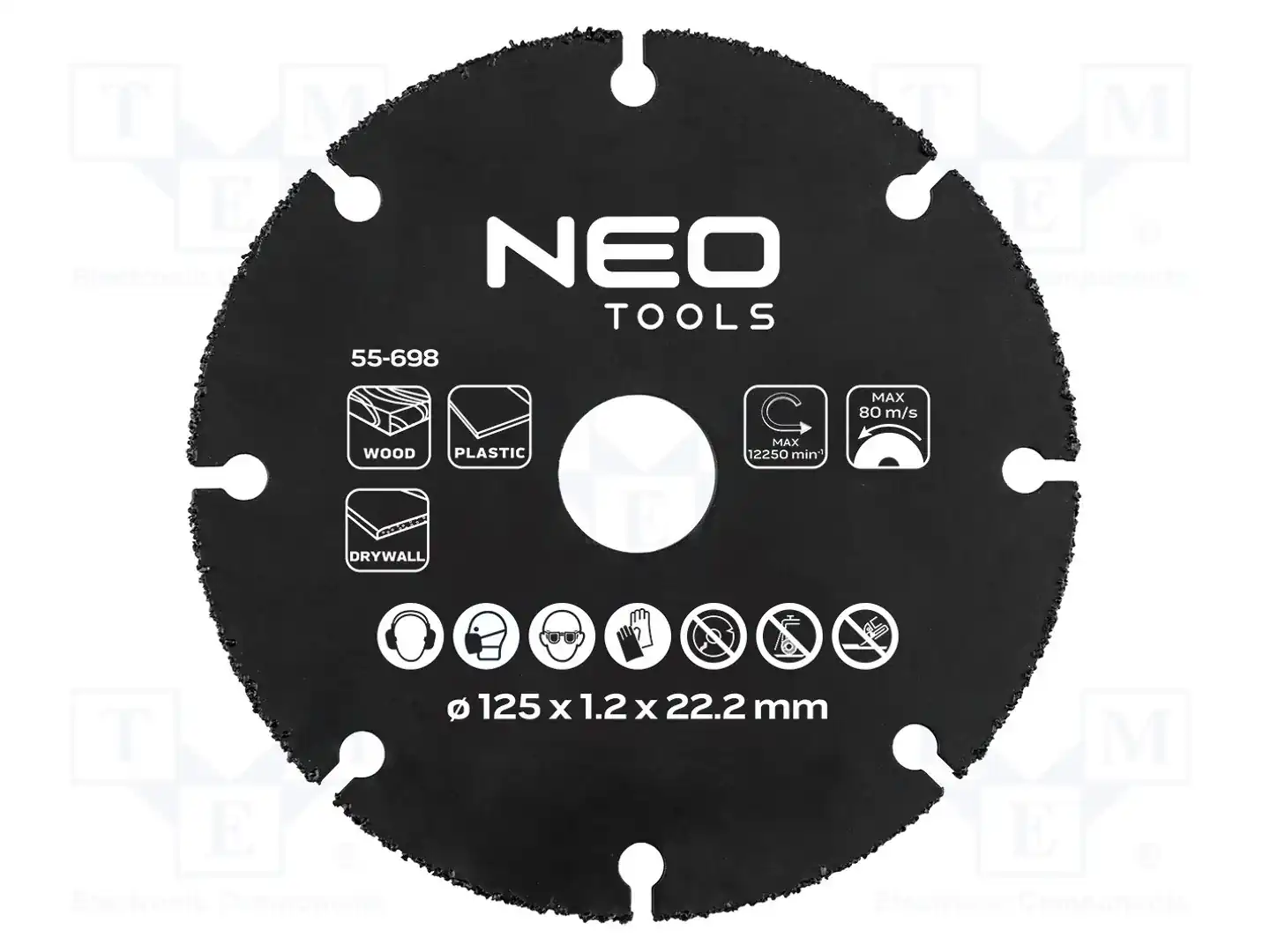 NEO TOOLS 55-698 — Диски для резки и шлифовки
