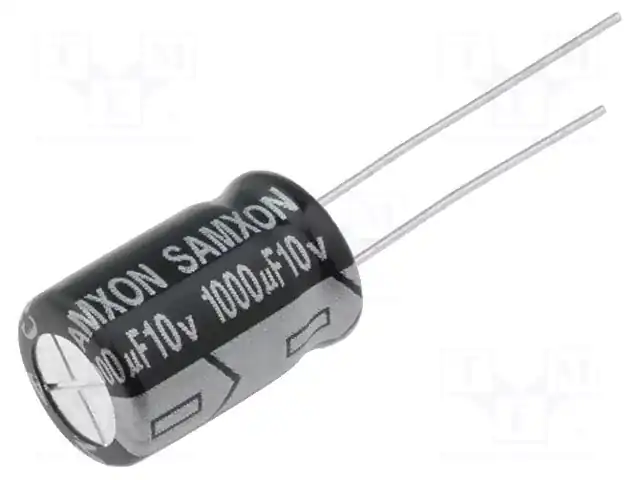 SAMXON EGT108M1AG16RRSHP — Конденсаторы электролитические THT