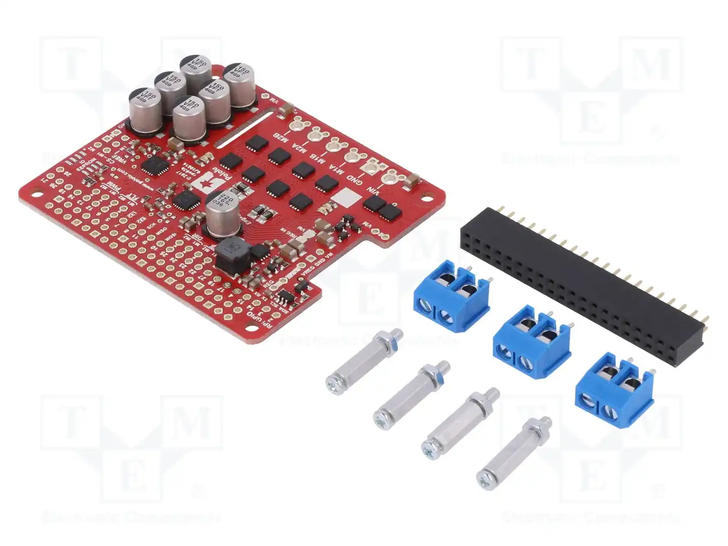 POLOLU DUAL G2 HP MOTOR DRIVER 18V18 RPI — Модульные контроллеры двигателей