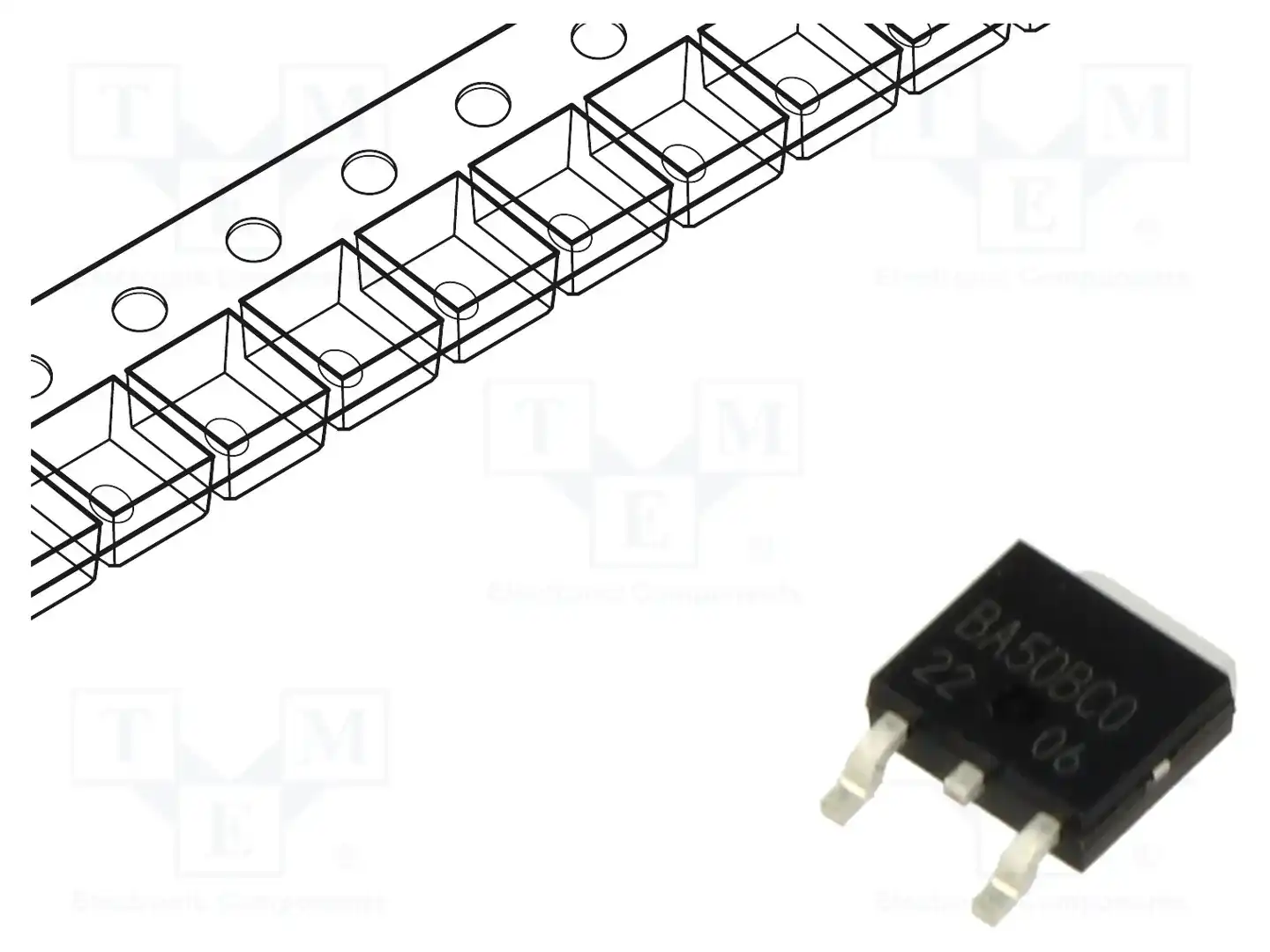 ROHM SEMICONDUCTOR BA50BC0FP-E2 — Стабилизаторы напряжения нерегулир. LDO