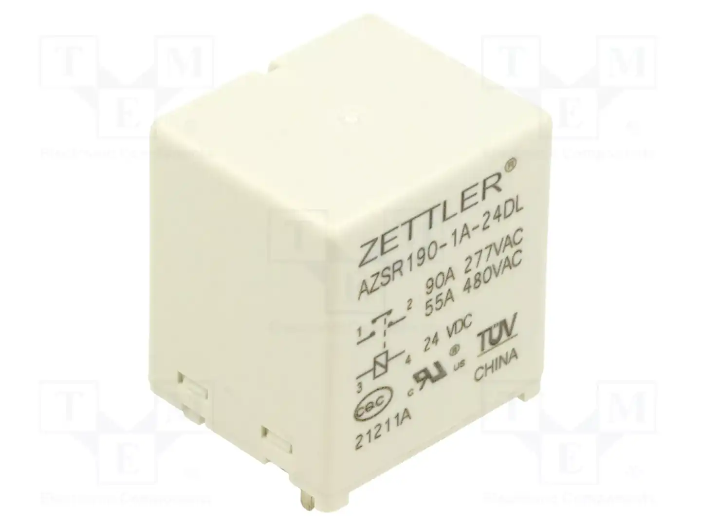 ZETTLER AZSR190-1A-24DL — Электромагнитное реле мощности