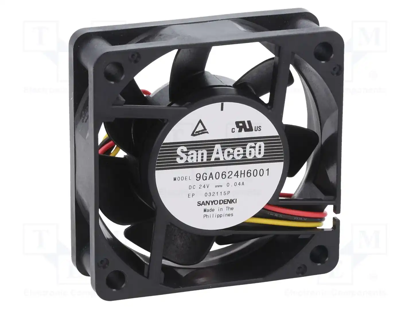 SANYO DENKI 9GA0624H6001 — Вентиляторы DC 24V