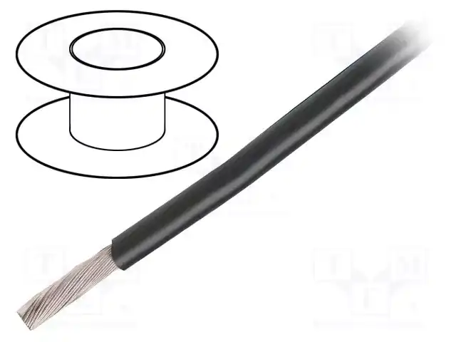 ALPHA WIRE 541816 BK005 — Провода одножильные - тросик
