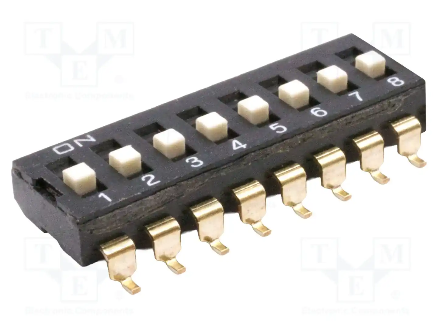 E-SWITCH KAG08LGGR — Переключатели типа Dip-Switch