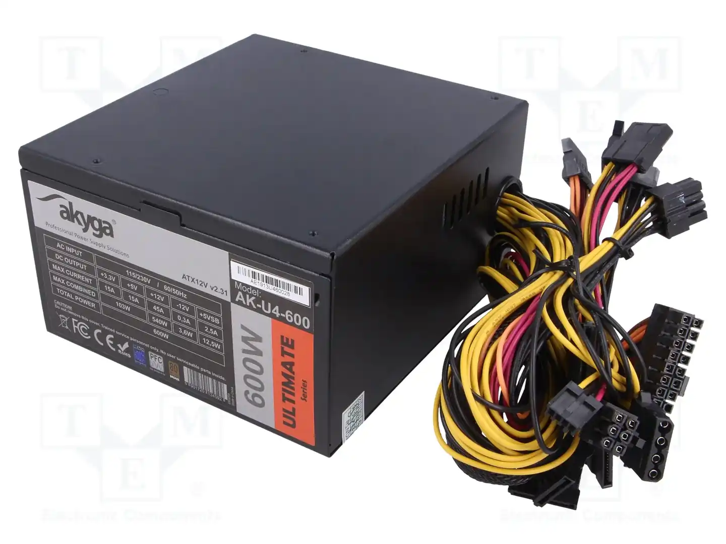 AKYGA AK-U4-600 — Компьютерные блоки питания и UPS'ы