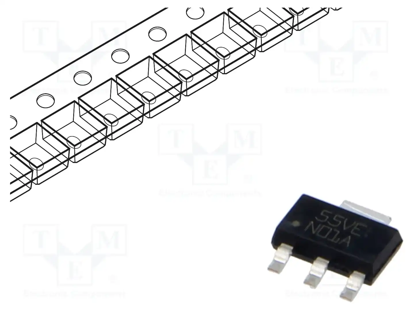 Texas Instruments LM317EMPX/NOPB — Стабилизаторы напряжения регулируемые
