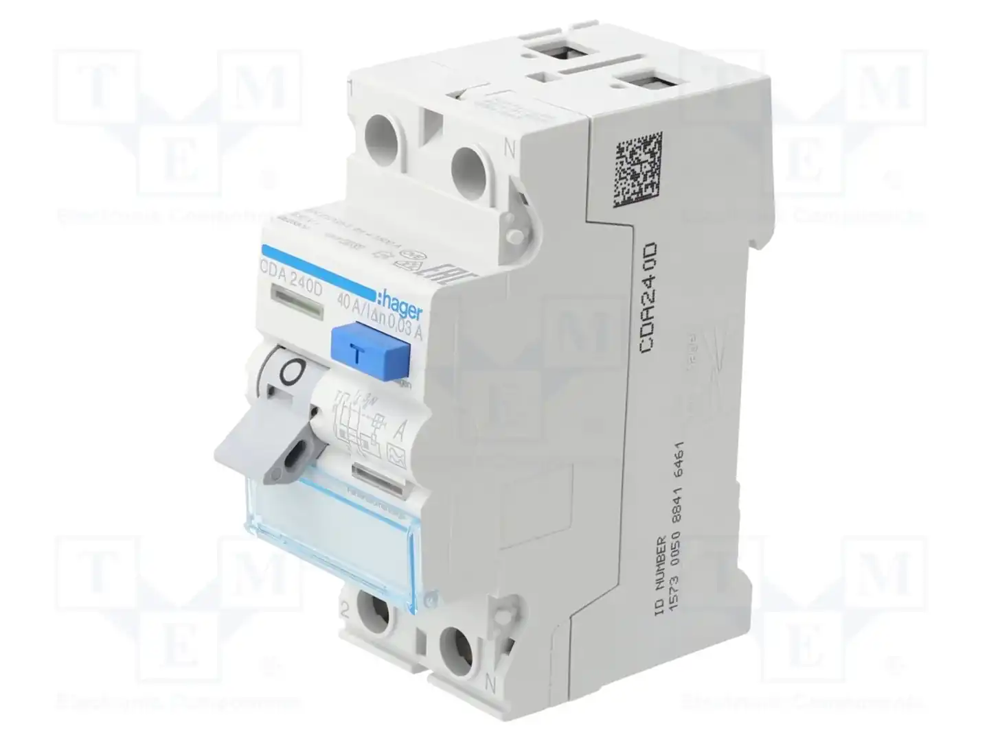 HAGER CDA240D — Дифференциальные выключатели