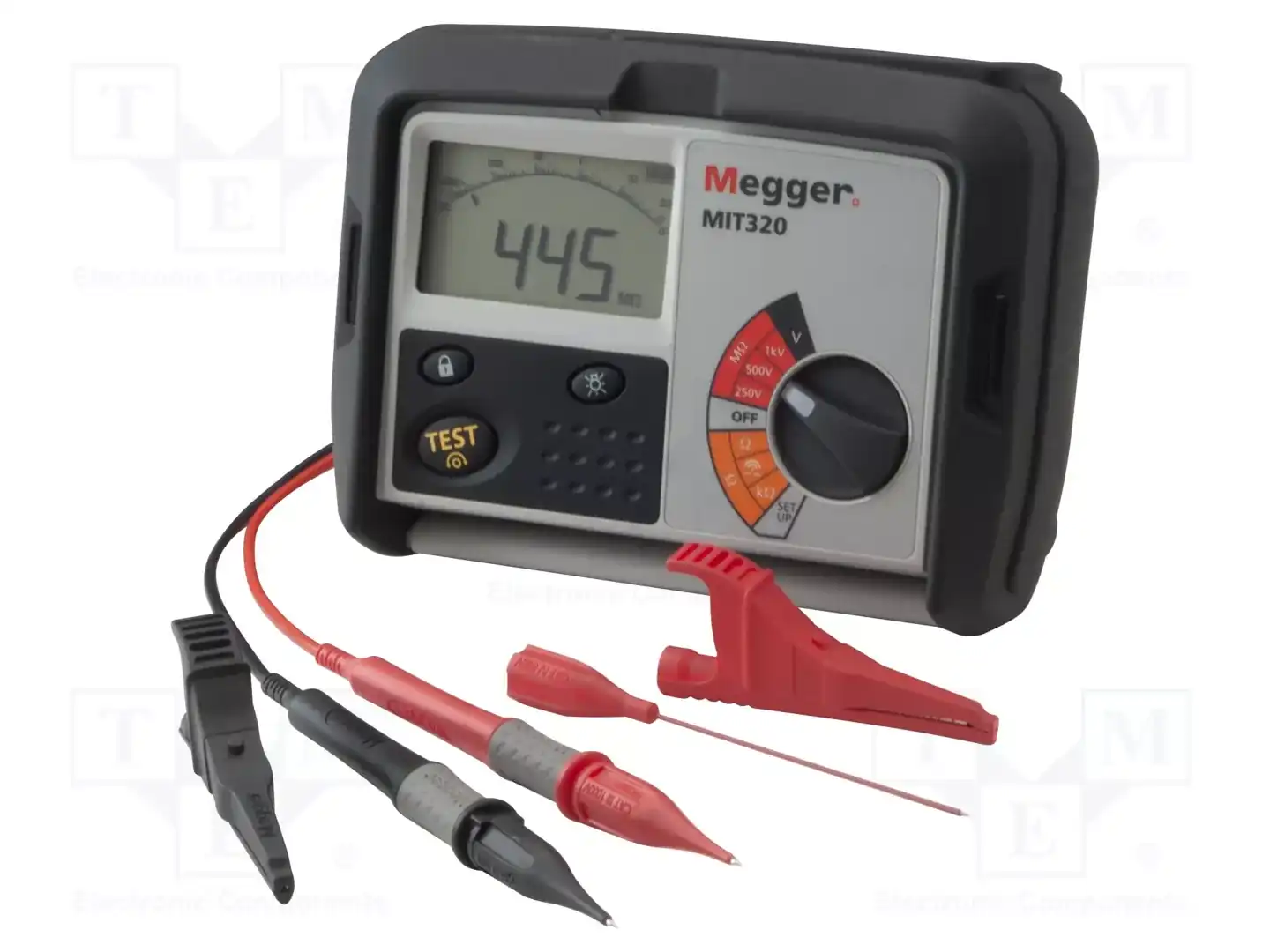 MEGGER MIT320-EN — Измерители активного сопротивл. изоляции