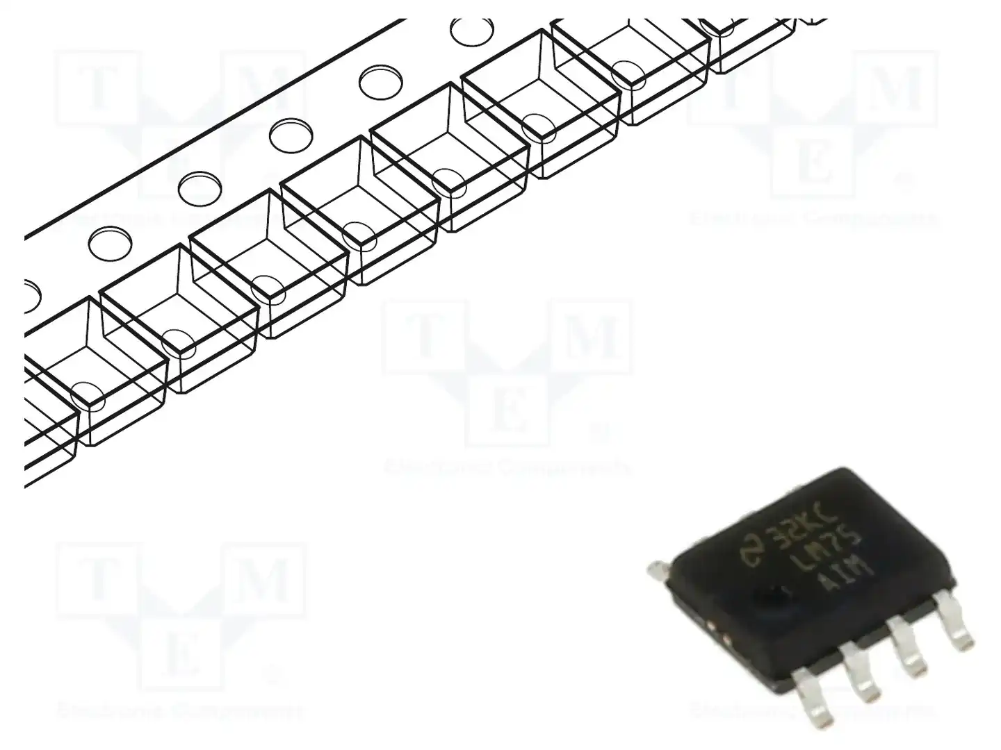 Texas Instruments LM75AIMX/NOPB — Преобразователи температуры