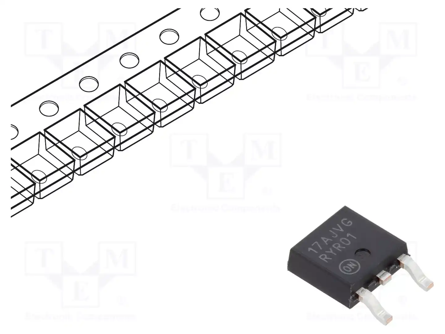 onsemi NCV1117DTARKG — Стабилизаторы напряжения регулир. LDO