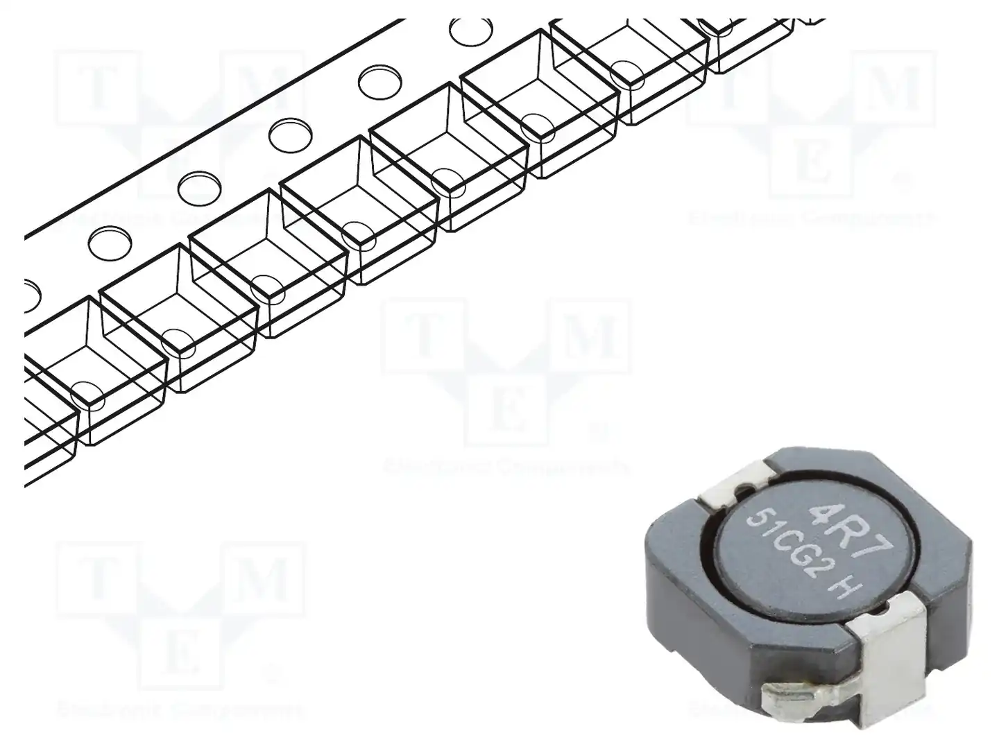 EATON ELECTRONICS DR1050-4R7-R — Дроссели