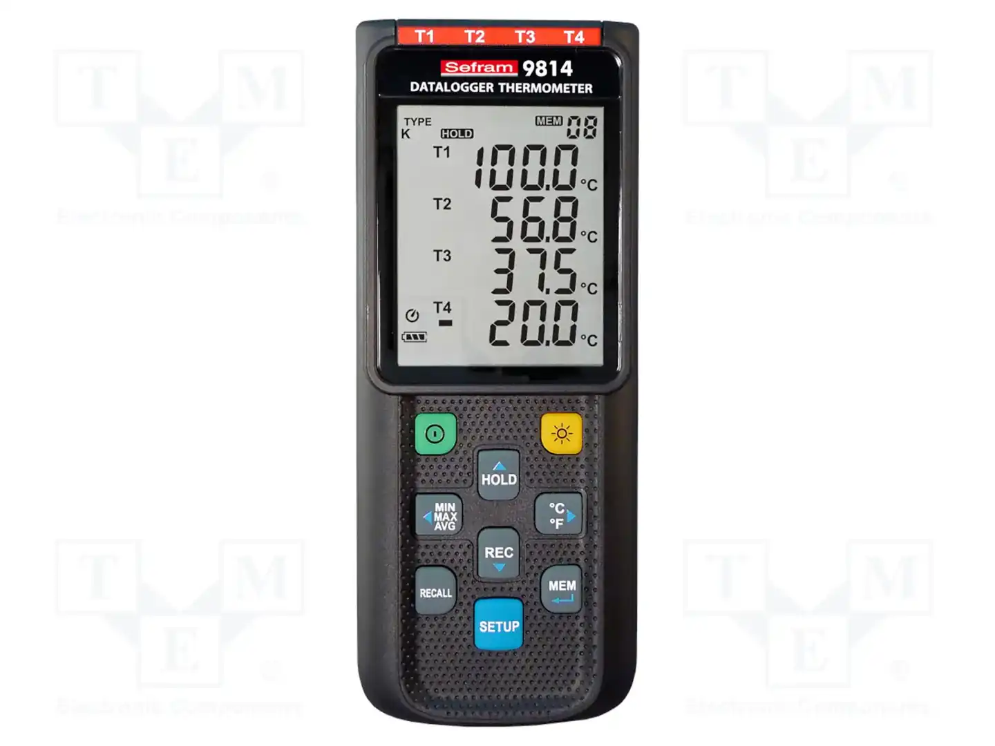 SEFRAM SEFRAM9814 — Регистраторы температуры и влажности 9814