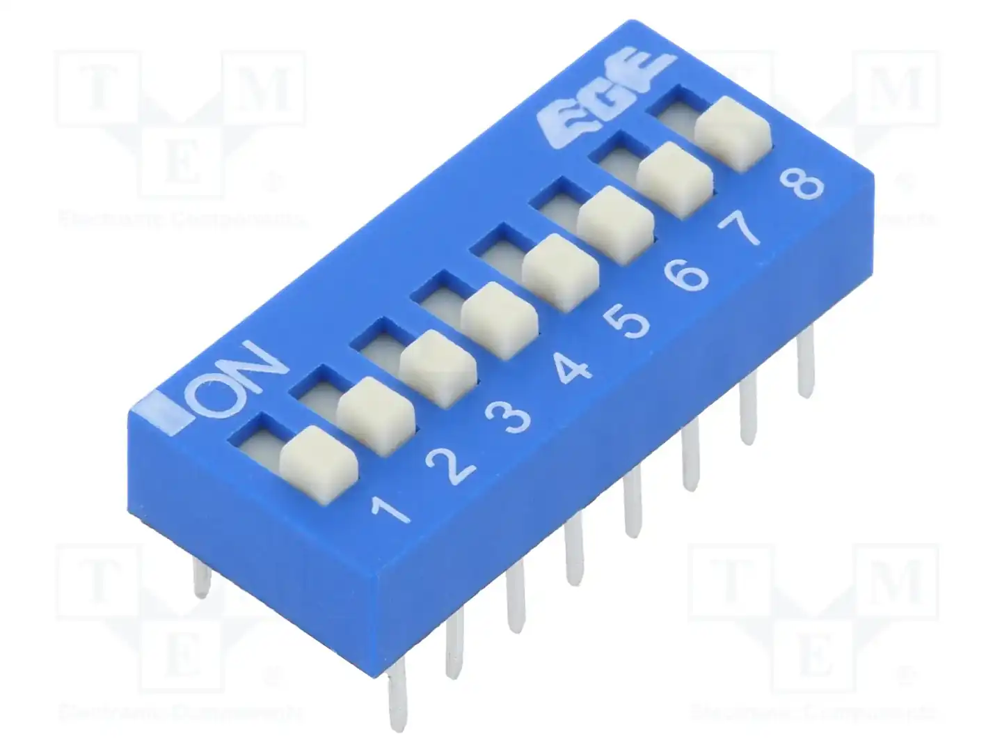 ECE EDS108SZ — Переключатели типа Dip-Switch