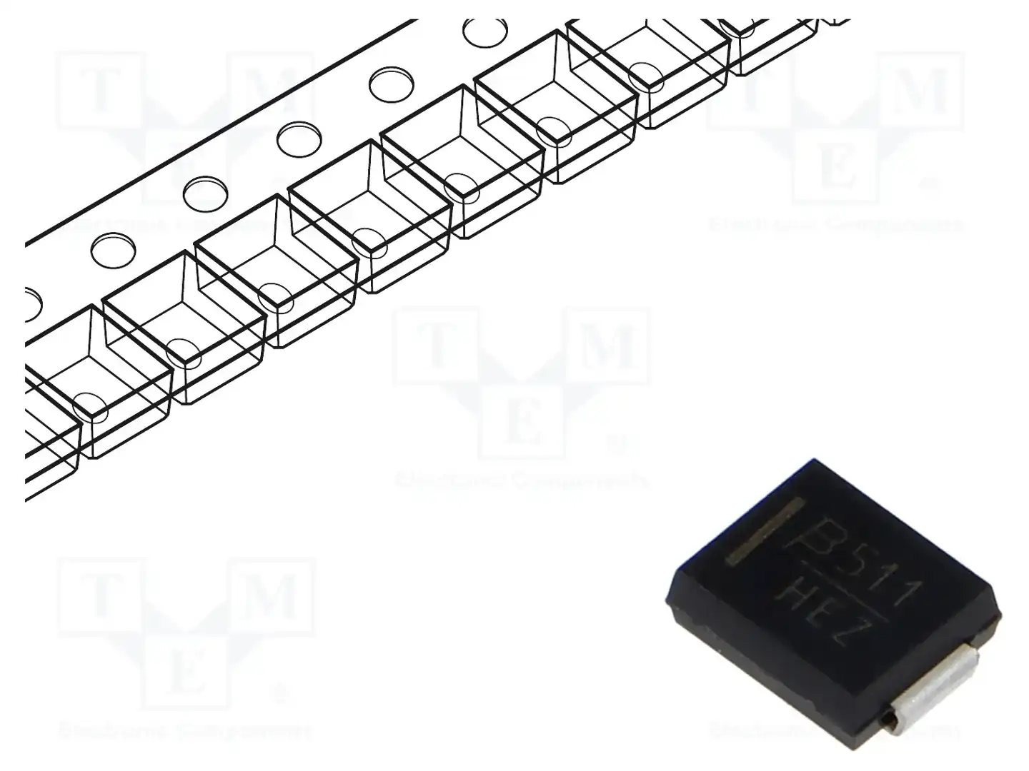 BOURNS SMLJ24A — Диоды TVS SMD однонаправленные
