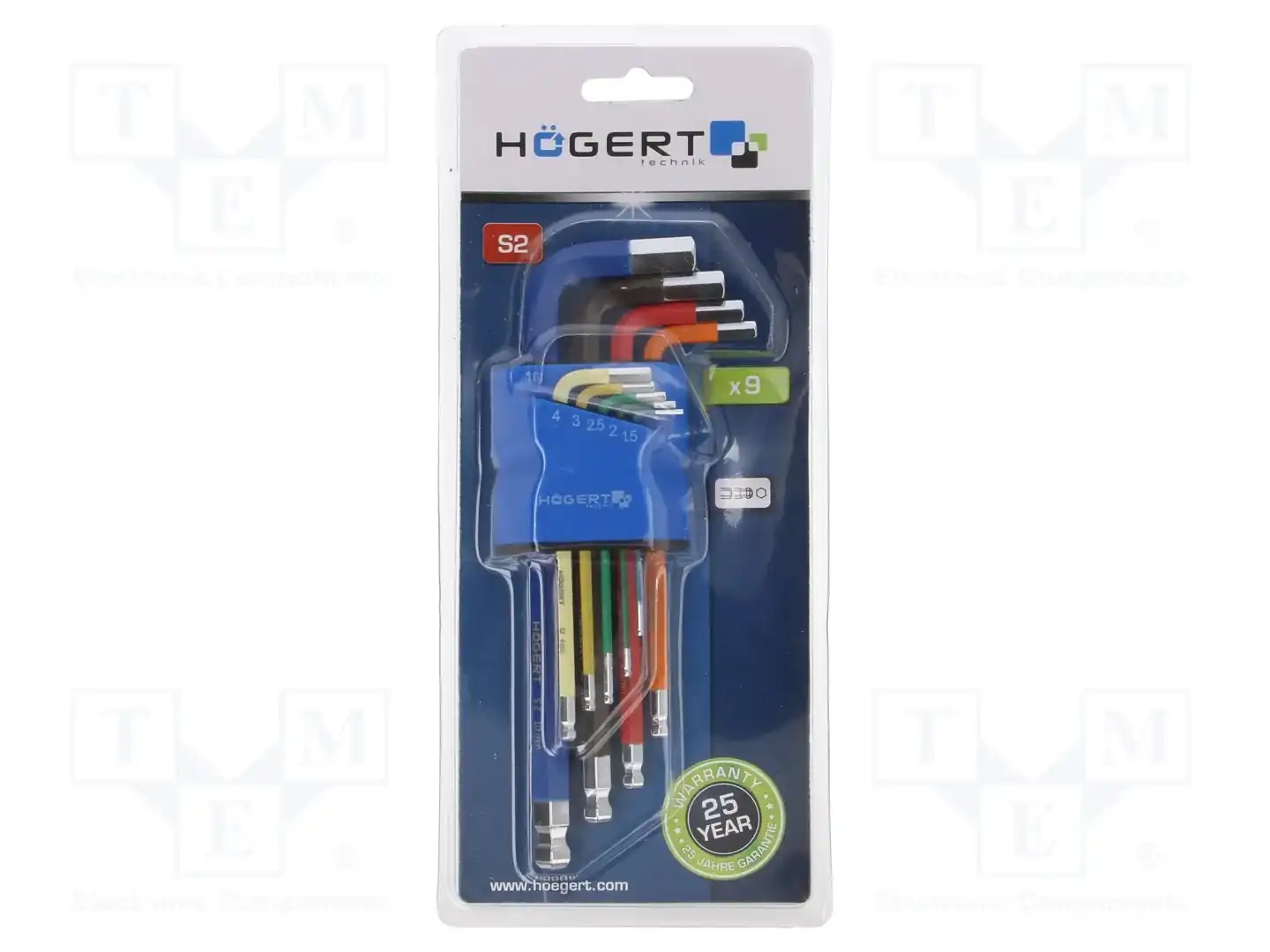 HÖGERT TECHNIK HT1W806 — Шестигранные и звездообразные ключи