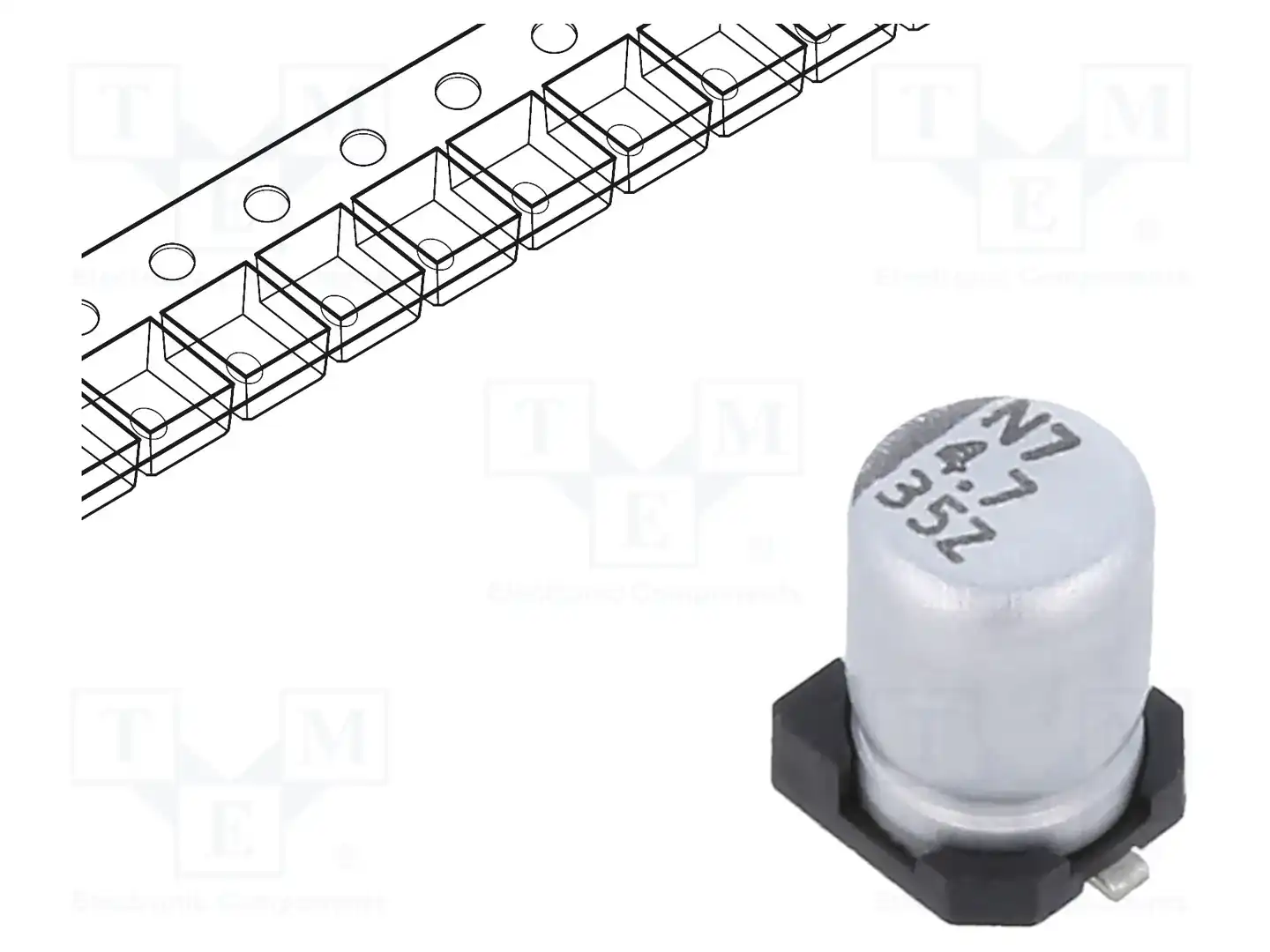VISHAY ZSC00AB4R71VARL — Конденсаторы электролитические SMD