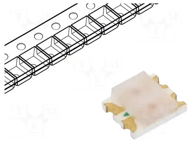 BROADCOM (AVAGO) HSMF-C157 — Светодиоды SMD цветные
