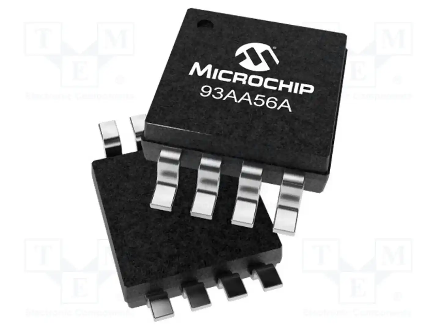 Microchip Technology 93AA56A-I/MS — Памяти EEPROM последовательные