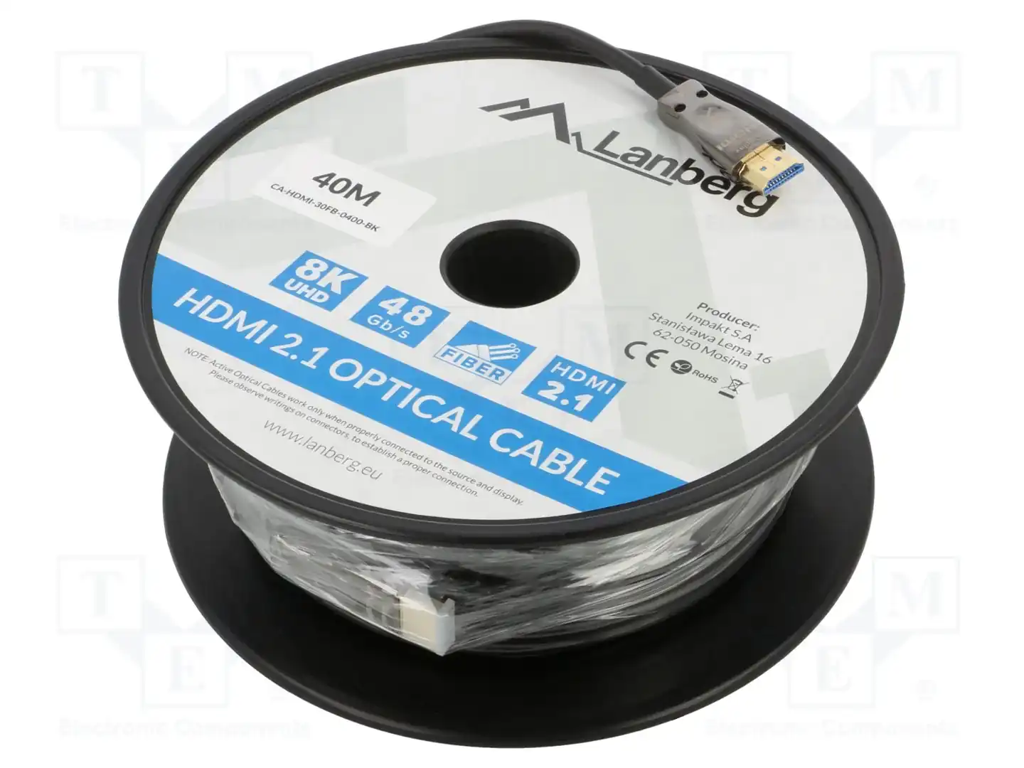 LANBERG CA-HDMI-30FB-0400-BK — Кабели и адаптеры HDMI, DVI, DisplayPort