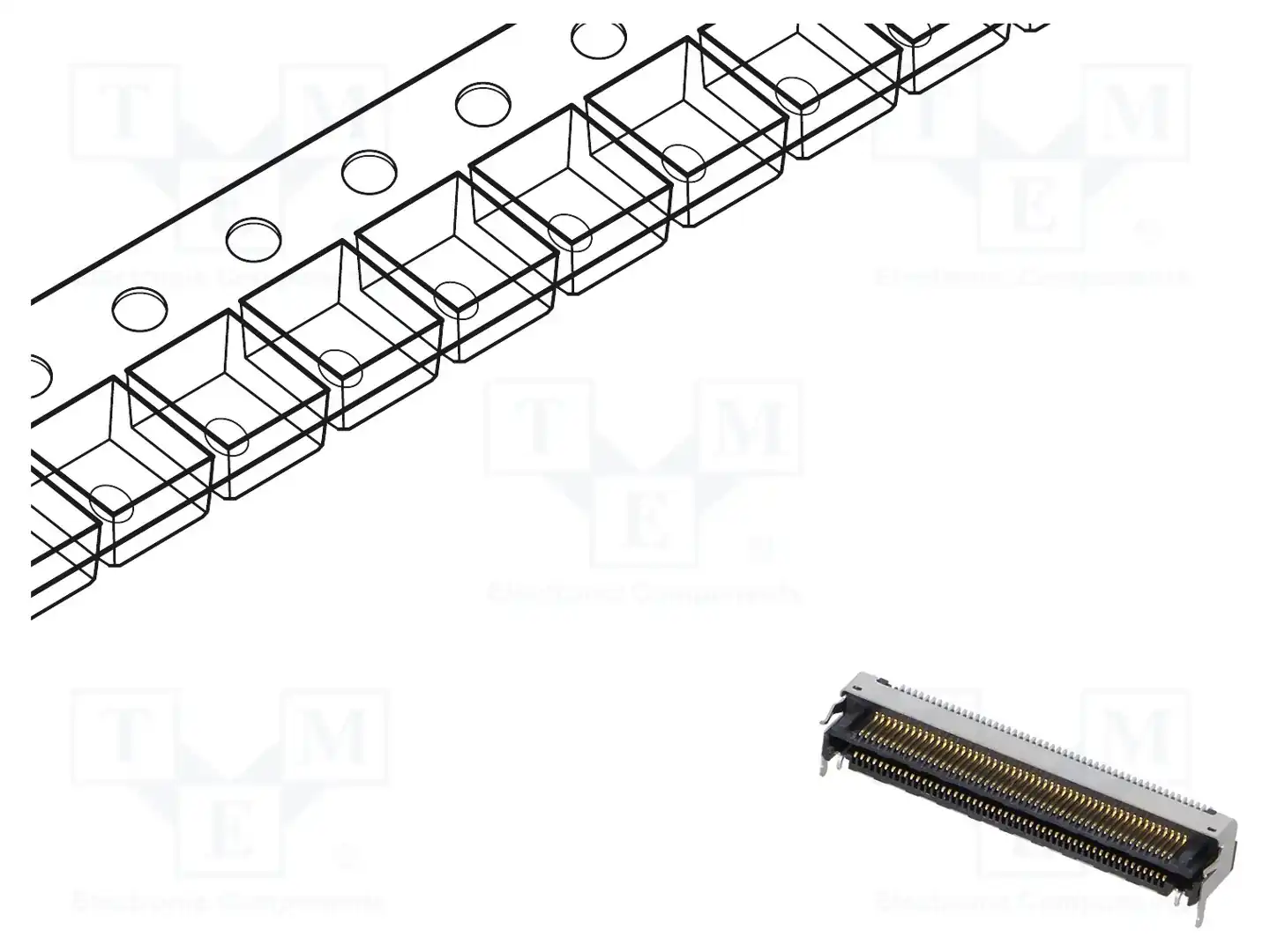 SAMTEC LSHM-150-01-L-DH-A-S-K-TR — Разъeмы пластина - пластина