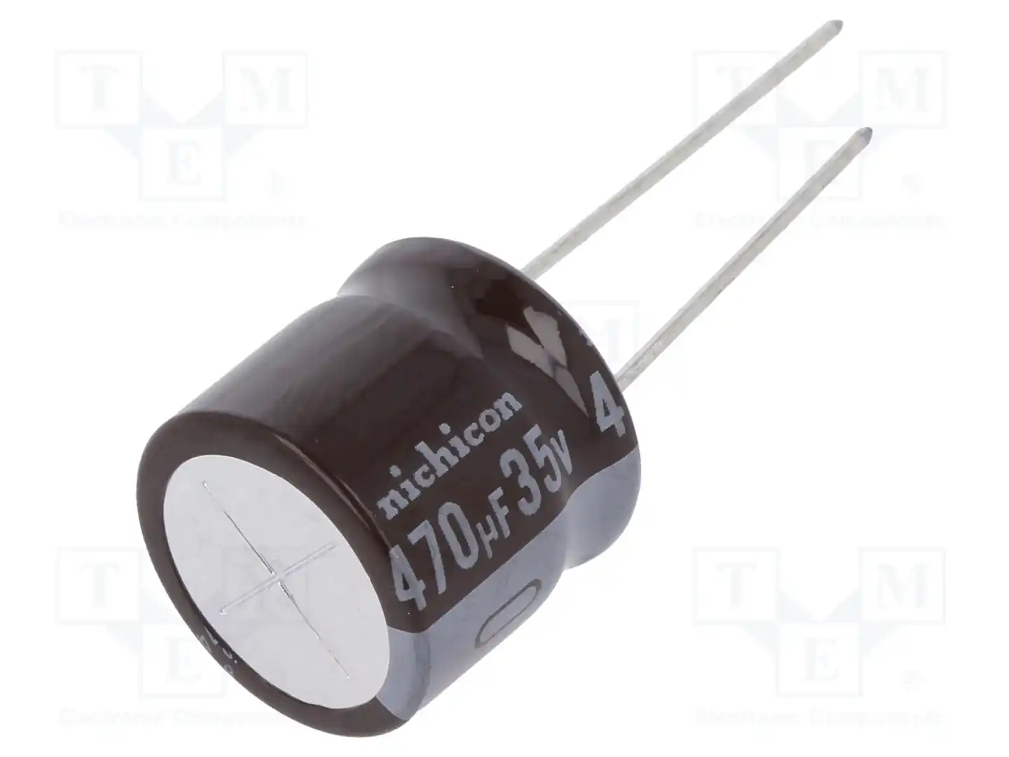 NICHICON UPM1V471MHD6 — Конденсаторы электролитические THT
