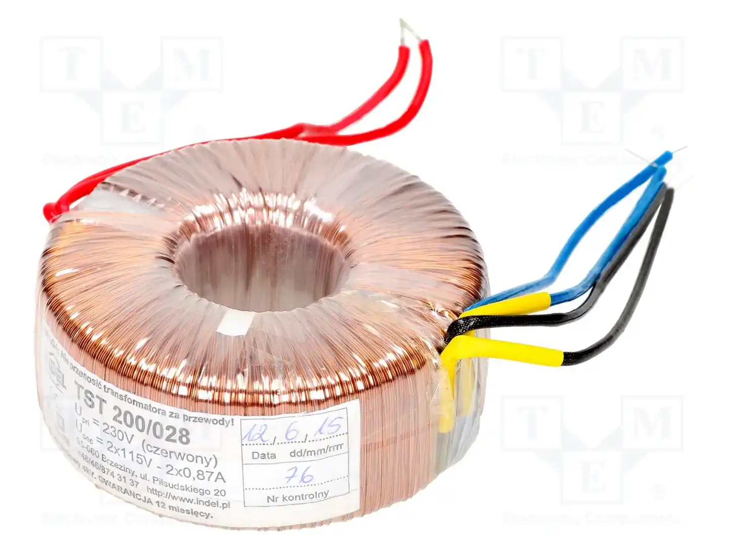 INDEL TST 200/028 — Трансформаторы тороидальные