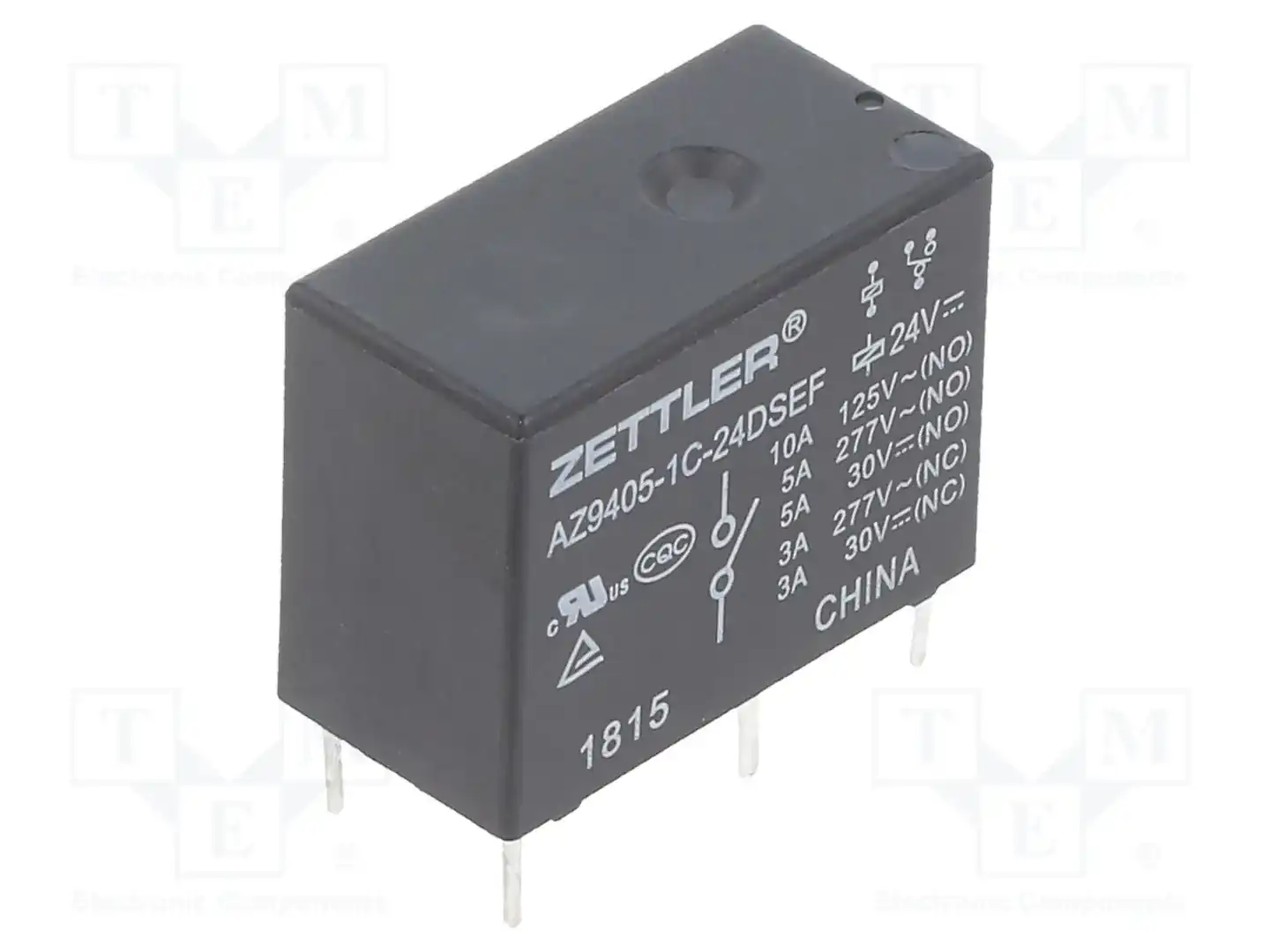 ZETTLER AZ9405-1C-24DSEF — Реле электромагн. миниатюрные