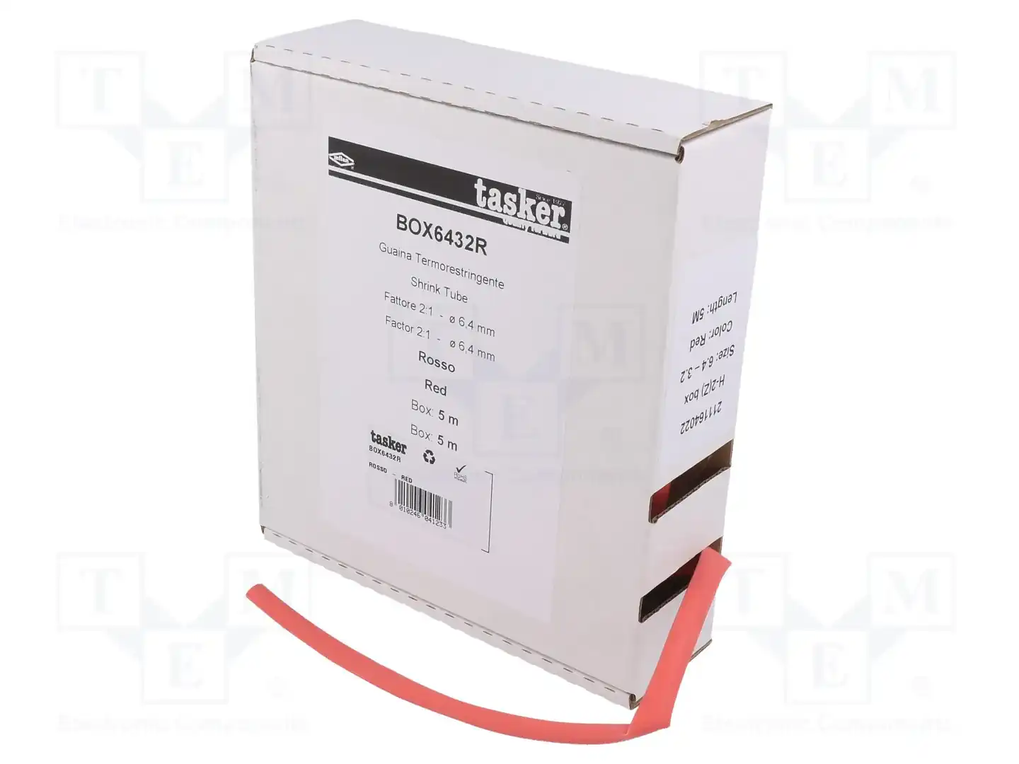 TASKER BOX 6432 R — Трубки термоусадочные