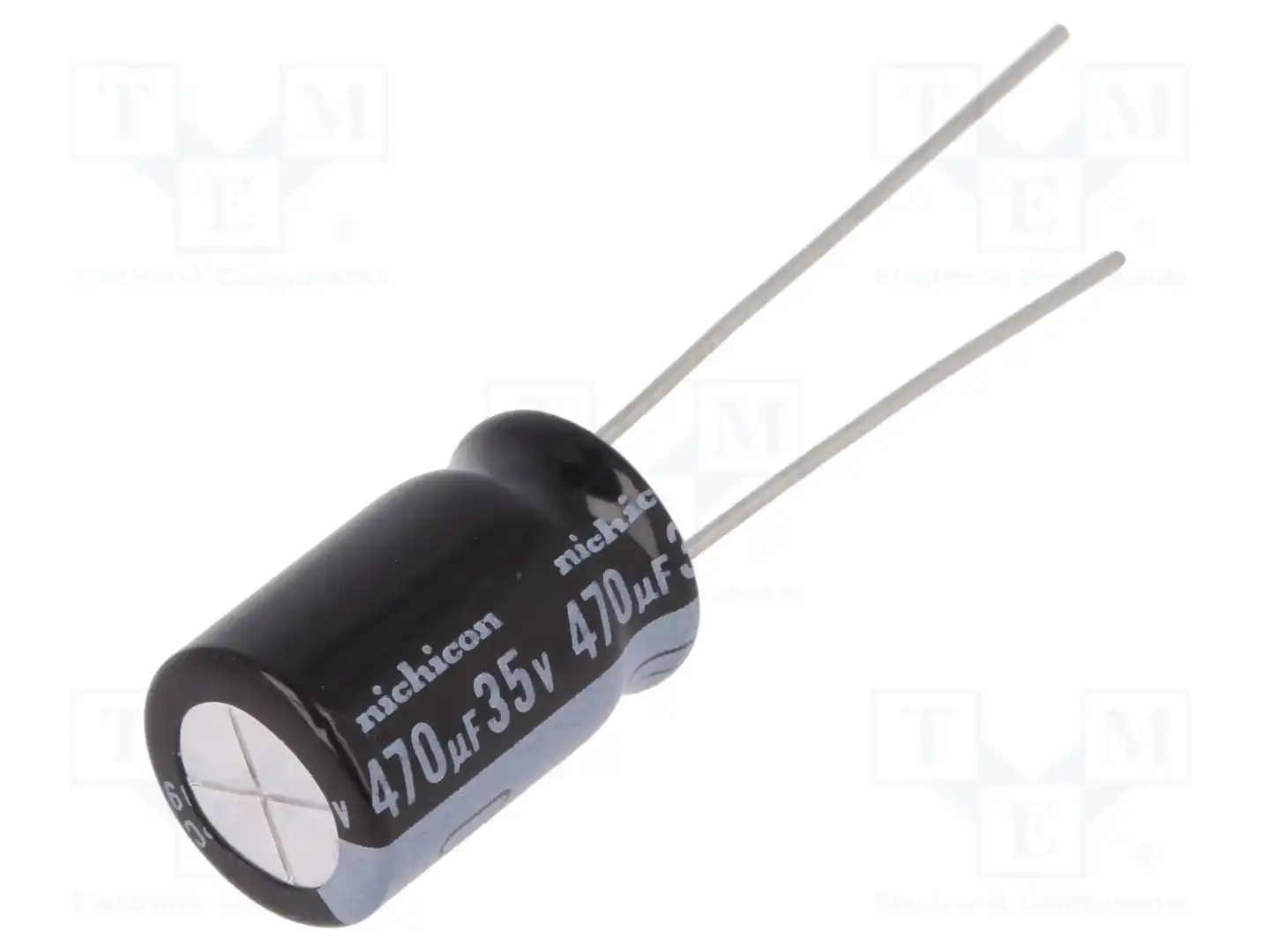 NICHICON UVY1V471MPD — Конденсаторы электролитические THT