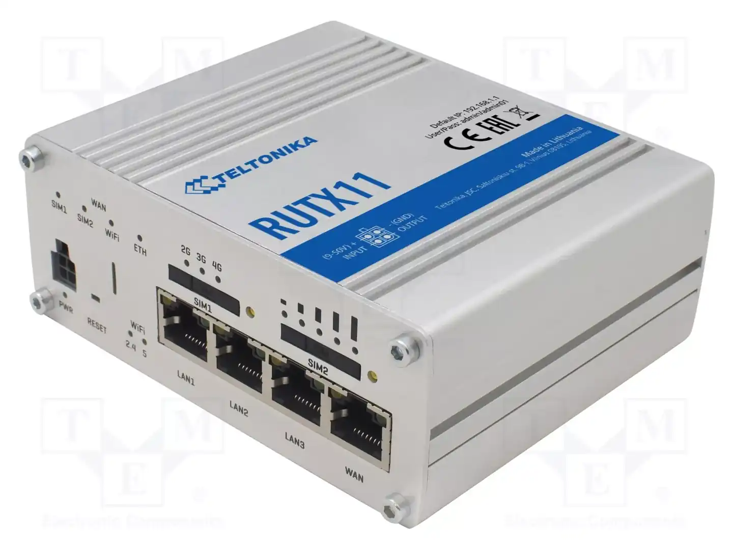 TELTONIKA RUTX11000000 — Модули M2M (GPRS/LTE/5G)